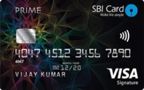 SBI Prime Card